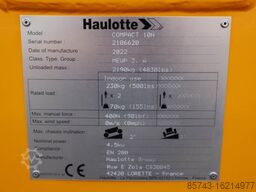 Haulotte Compact 10N Valid Inspection, *Guarantee! 10m Work