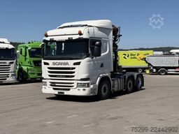 Scania G490 6x2 Hiab 165ZT Holzkrane / Swiss-Vehicle