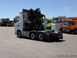Scania G490 6x2 Hiab 165ZT Holzkrane / Swiss-Vehicle