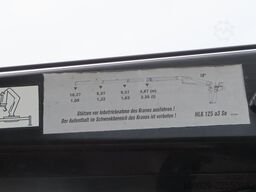 MERCEDES-BENZ Antos 1830 L , Kran MKG HLK 125