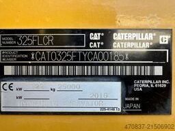 CATERPILLAR 325 FL CR / Gummipads