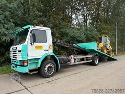 SCANIA 93M  220 / Maschinen- Traktor-Auto Transport