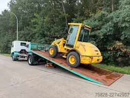 SCANIA 93M  220 / Maschinen- Traktor-Auto Transport