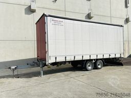 Möslein TP 11 Schwebheim  Tandem- Schiebeplanenanhänger zum Durchladen