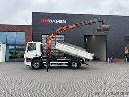 DAF CF 75.310 4x2 3 zijdige Kipper/ Atlas 105.2 - A...