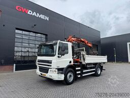 DAF CF 75.310 4x2 3 zijdige Kipper/ Atlas 105.2 - A...