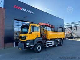 MAN TGS 33.440 6x6 WS Kipper/ kraan  Euro 6