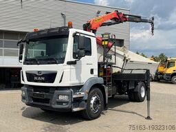 MAN TG-M 18.340 4x2 2-Achs Kipper Kran Palf. PK 130