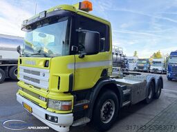 Scania P 124 CA 6X4 NZ 420 Steel springs, Manuel gearb...