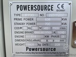 Perkins 2806D-E18TAG1A - 700 kVA Generator - DPX-19816