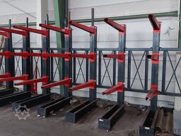 SIPAG 1-seitiges Langgut-Kragarmregal