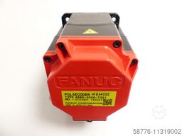 Fanuc A06B-2218-B000 # 0100 Motor + A860-2050-T321 SN C164F0C45  - ! -