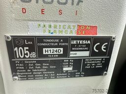  Etesia H124D Profi Aufsitzmäher