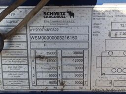 Schmitz Cargobull SCB3ST CoC Documents, TuV Loading Certificate, Dut