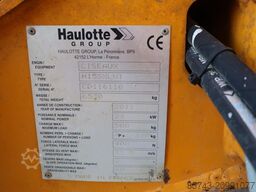 Haulotte H15SXL Diesel, 4x4 Drive, 15m Working Height, 500k