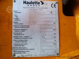 Haulotte H18SXL Diesel, 4x4 Drive, 18m Working Height, 500k