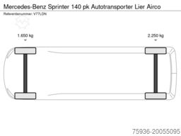 Mercedes-Benz Sprinter 140 pk Autotransporter Lier Airco