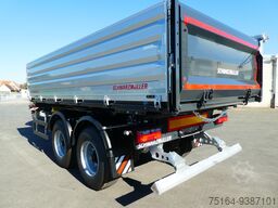 Schwarzmüller Tandem-Kippanhänger bündig, Plane, Zurrringe