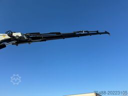 Volvo FH 12- 420 CASSONE+GRU PM 37 BIANCO 6X2