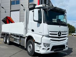 MERCEDES-BENZ ACTROS 5S M-FHS 6x2 PALFINGER/FASSI AUF LAGER!