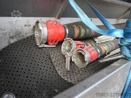 Ligthart 3 axle high pressure and suck 27 m3 tipper tank...