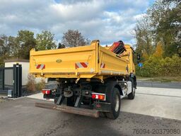 MERCEDES-BENZ Arocs 1846 4x4 Kipper Kran FUNK AHK 55to