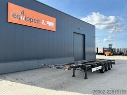 Krone 40FT HIGH CUBE/ BPW +trommelremmen / 75% banden...