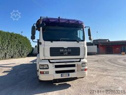 MAN MAN TGA 35.440 USATO SCARRABILE CON GRU E POLIPO