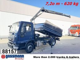 Iveco EuroCargo ML80E19 4x2 mit Kran Hiab XS055B-2