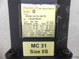 Fanuc A06B-0313-B075 AC Servo Motor SN: C942C2030