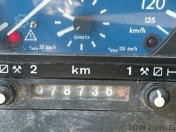 MERCEDES-BENZ 818 +Böcker AK 32-1200 Dachdeckerkran +Seilwinde