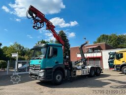 MERCEDES-BENZ 2543 Meiller Abroller +MKG HLK76A2 Kran +Greifer