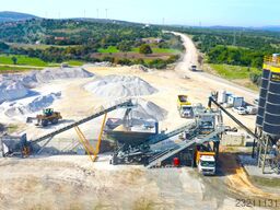FABO Mobile Concrete Batching Plant 120 m3/h Mobile Concrete Batching Plant