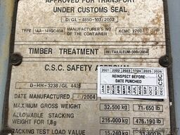 CIMC 40 ft container 40 piedi