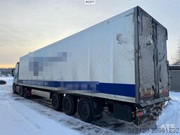 Krone box semi-trailer with Thermo King refrigeration un