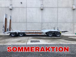 Möslein T 4 VB H1  neuer 4 Achs Tieflader hydraulischen Rampen