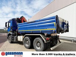 Mercedes-Benz Arocs 2643 K 6x4, Kran Palfinger PK13001-K B, Funk