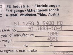 IFE Trisomat ST 1250 x 5400 FD