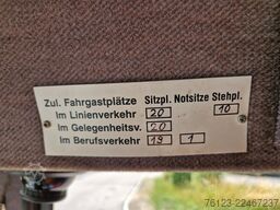 MERCEDES-BENZ Ernst Auwärter Teamstar Vario 814 H Kennzeichen
