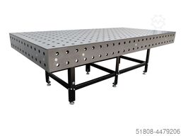 KK Kletzer Schweißtisch SWT 80/16M Ø28 Fix 2480x1230