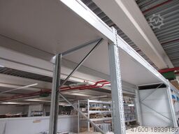 300lfm Palettenregal Regal Höhe 2,75m Schwerlastregal Tr 3000Kg mit Holzböden