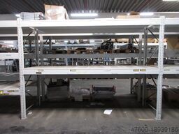 300lfm Palettenregal Regal Höhe 2,75m Schwerlastregal Tr 3000Kg mit Holzböden