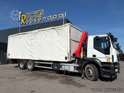 Iveco Stralis 420 + 6X2 + FASSI F 135 - 3X EXT. + REM...