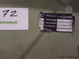 Glasschneidetisch Kippbar