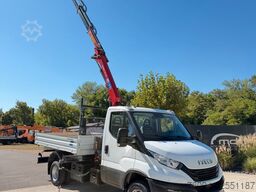 IVECO Daily 72-180 Meiller Kipper Kran 10m FUNK AHK