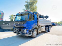VOLVO FMX 6x4 KRAN abstattelbar 18m Kipper Bordmatik