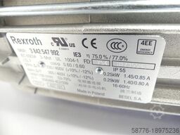 Rexroth 3SIEK63-4C2/339 MNR 3842547992 Getriebe SN: 754B17355492