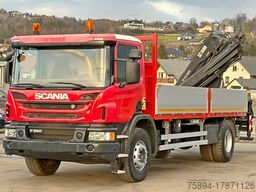 SCANIA P 280 * HIAB 122 E - 2 HIDUO + FUNK* TOPZUSTAND