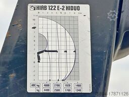 SCANIA P 280 * HIAB 122 E - 2 HIDUO + FUNK* TOPZUSTAND