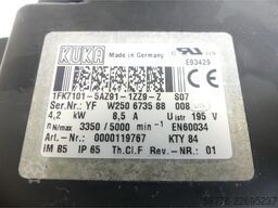 KUKA 1FK7101-5AZ91-1ZZ9-Z S07 Servomotor SN: YFW250673588008